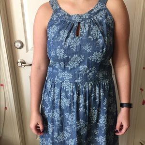Denim loft dress